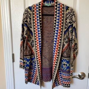 Karlie sweater cardigan size medium/L